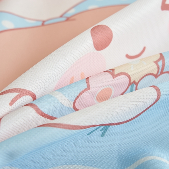 91家纺网 家纺一手货源 找家纺 慕尚 2025大版牛奶丝凉感丝工艺凉席床笠款三件套 洋气女孩