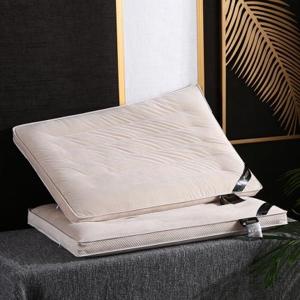 （总）帝诺妮枕芯坊 2022新款玉米绒绗缝枕