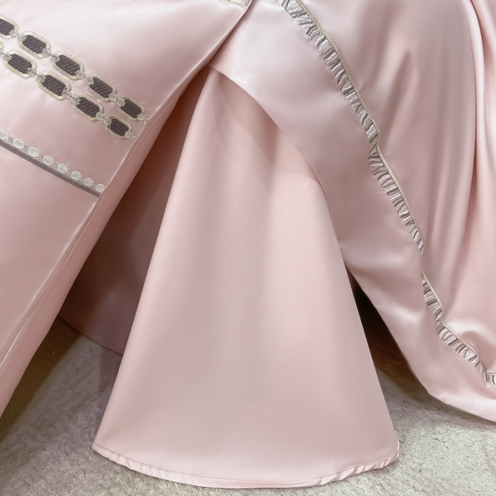 91家纺网 家纺一手货源 找家纺 （总）品家居 2025新款180支长绒棉四件套可可系列