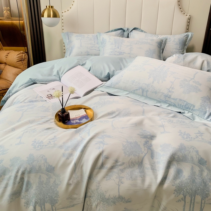 91家纺网 家纺一手货源 找家纺 （总）ab家纺 2022新款水洗真丝四件套