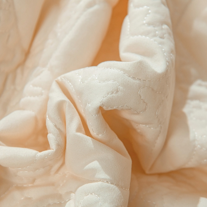 91家纺网 家纺一手货源 找家纺 青竹苑 2022新款洛卡棉花边床盖四件套 优雅米