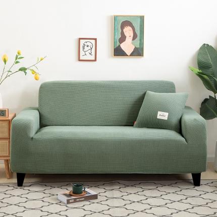 逐日沙发套 2023新款玉米绒沙发套 松柏绿