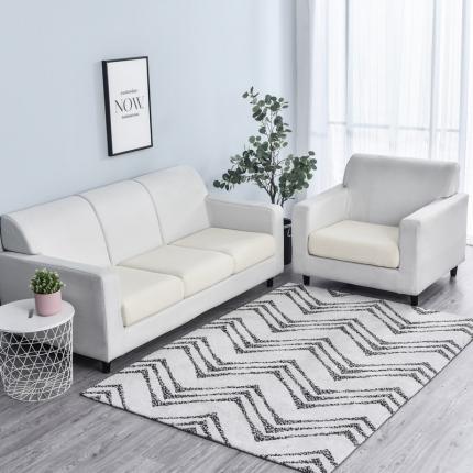 91家纺网 家纺一手货源 找家纺 (总) 逐日沙发套 2023新款印花玉米绒沙发笠坐垫套