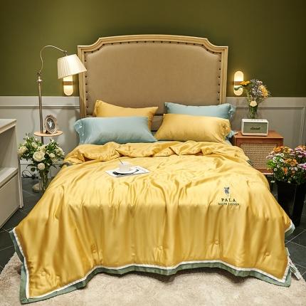 91家纺网 家纺一手货源 找家纺 （总）汇庭 2020新款马德里夏被欧式-实拍图