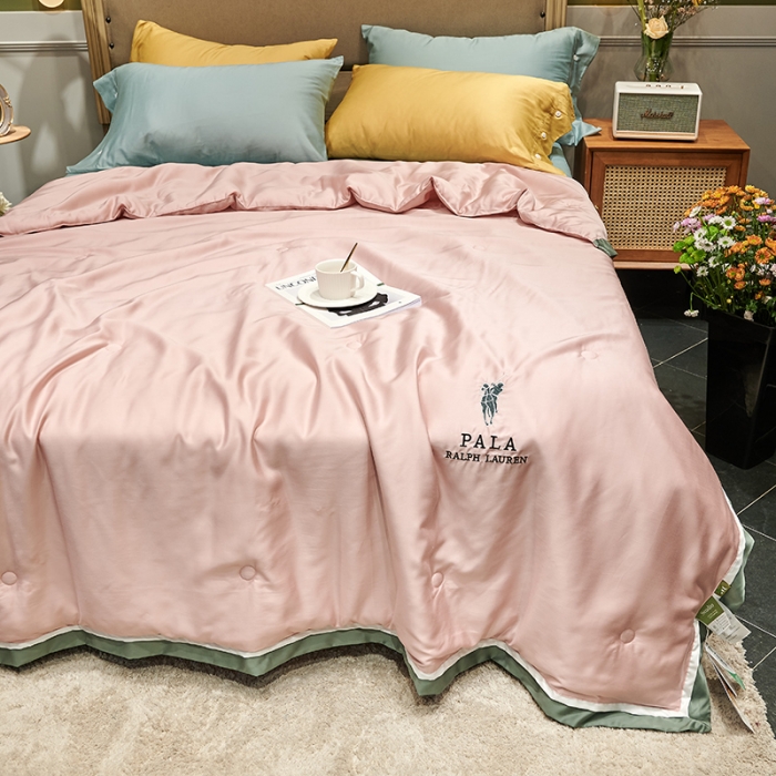 91家纺网 家纺一手货源 找家纺 （总）汇庭 2020新款马德里夏被欧式-实拍图