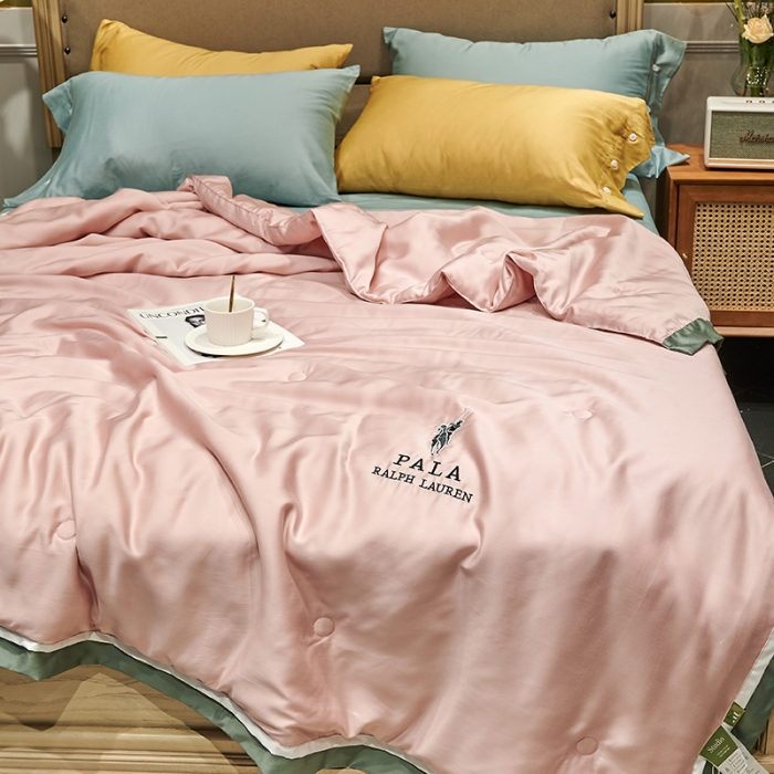 91家纺网 家纺一手货源 找家纺 （总）汇庭 2020新款马德里夏被欧式-实拍图