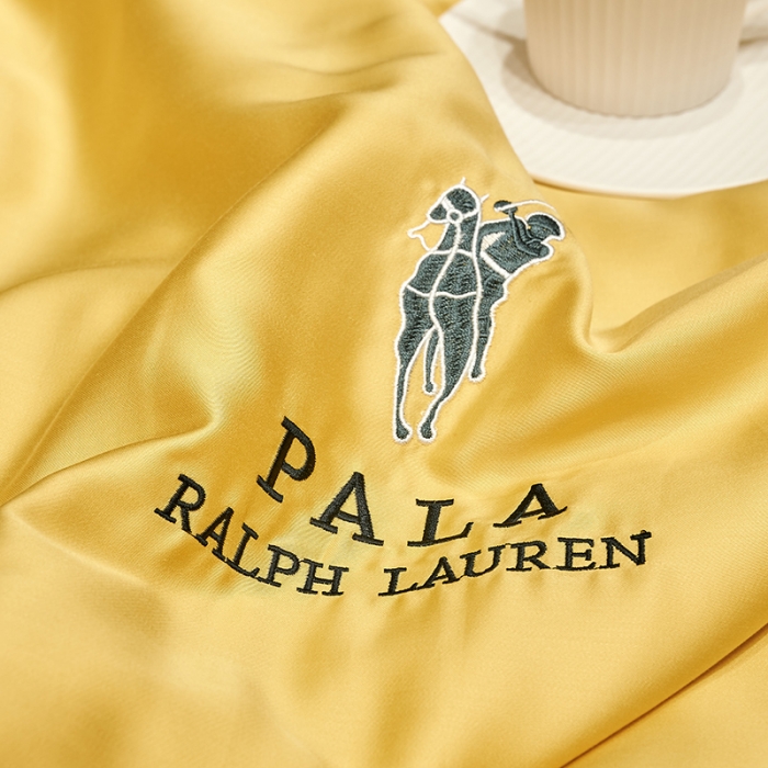 91家纺网 家纺一手货源 找家纺 汇庭 2020新款马德里夏被欧式-实拍图 黄色