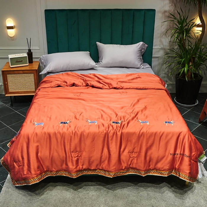 91家纺网 家纺一手货源 找家纺 （总）汇庭  2020新款马德里夏被系列-实拍图