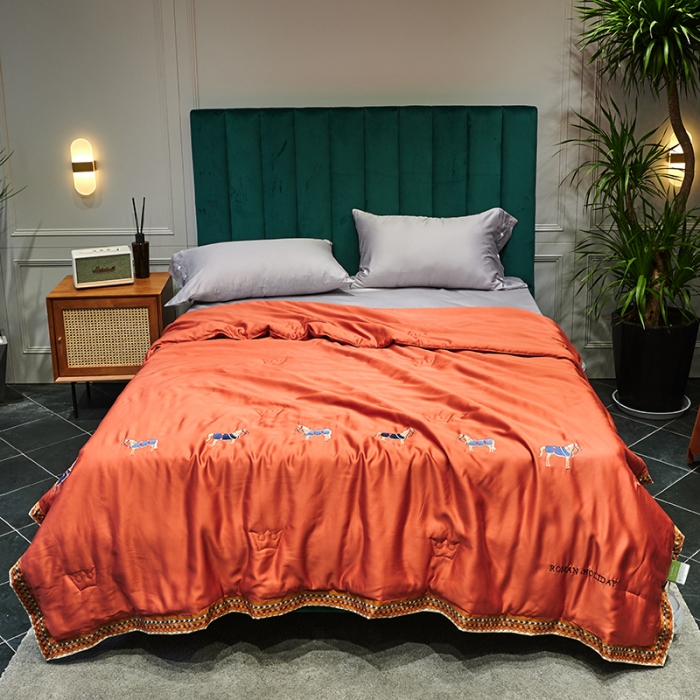 91家纺网 家纺一手货源 找家纺 （总）汇庭  2020新款马德里夏被系列-实拍图