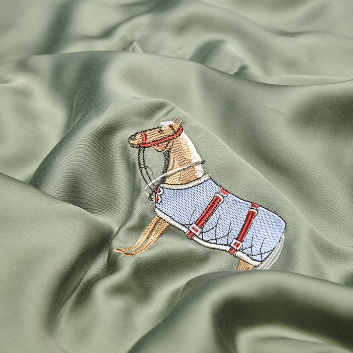 91家纺网 家纺一手货源 找家纺 汇庭  2020新款马德里夏被系列-实拍图 马德里绿