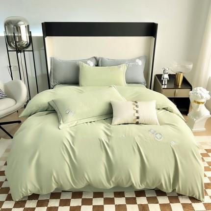 91家纺网 家纺一手货源 找家纺 （总）优轩家居 2022新款碳素磨毛刺绣四件套汇总