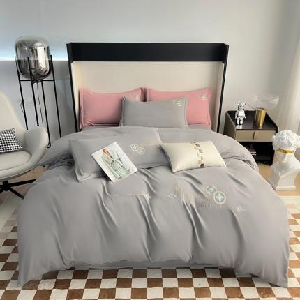 91家纺网 家纺一手货源 找家纺 （总）优轩家居 2022新款碳素磨毛刺绣四件套汇总