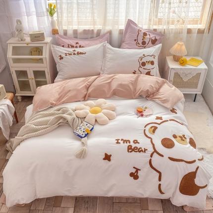 91家纺网 家纺一手货源 找家纺 （总）N先生 2022新款全棉绣花四件套（有买家秀）