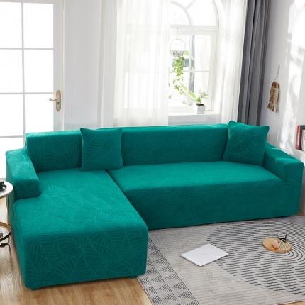 91家纺网 家纺一手货源 找家纺 (总) 逐日沙发套 2023新款防水提花大树叶沙发套