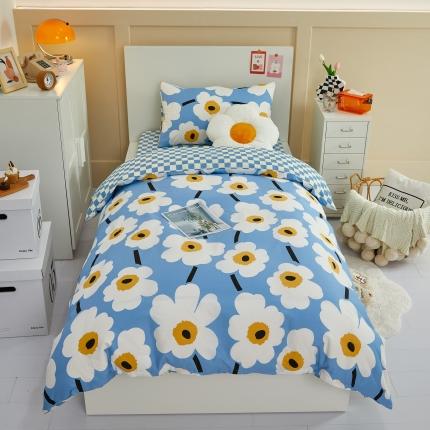 91家纺网 家纺一手货源 找家纺 金丝鸟 2022新款全棉斜纹13370三件套 未来