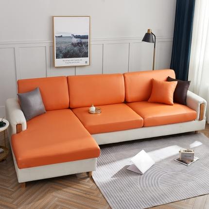 91家纺网 家纺一手货源 找家纺 (总) 逐日沙发套 2023新款三防弹力皮革坐垫套沙发笠