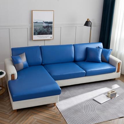 91家纺网 家纺一手货源 找家纺 (总) 逐日沙发套 2023新款三防弹力皮革坐垫套沙发笠