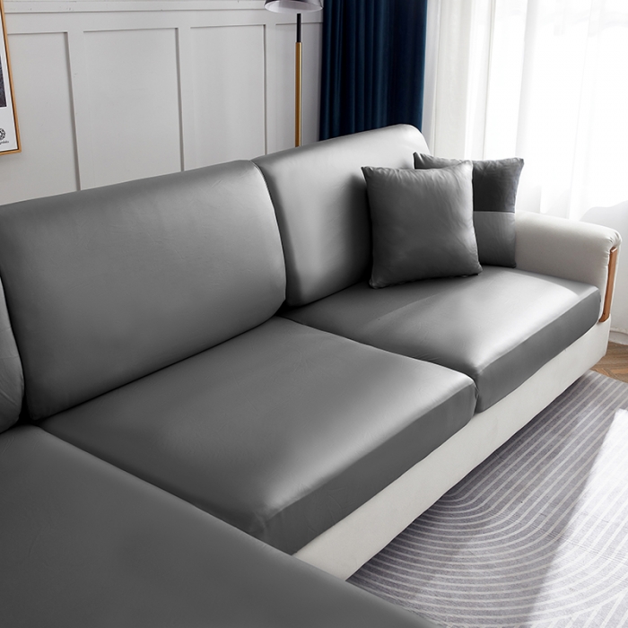 91家纺网 家纺一手货源 找家纺 (总) 逐日沙发套 2023新款三防弹力皮革坐垫套沙发笠