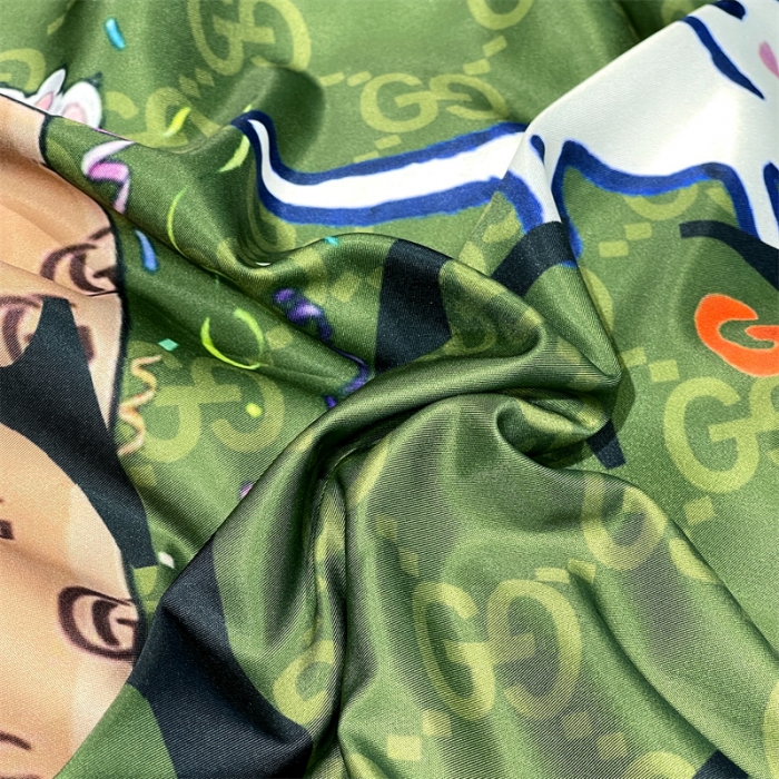 91家纺网 家纺一手货源 找家纺 摩卡 2022新款网红轻奢印花冰丝四件套 抹茶猫