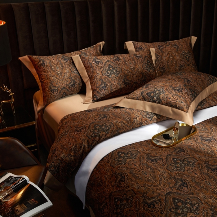 91家纺网 家纺一手货源 找家纺 （总）缔缦 2022新款高端120s数码印花系列四件套