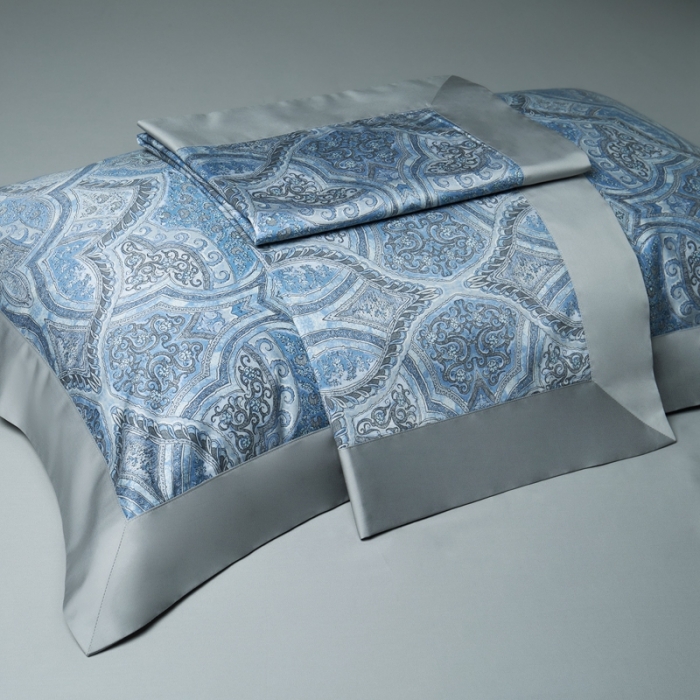 91家纺网 家纺一手货源 找家纺 缔缦 2022新款高端120s数码印花系列四件套 浪漫巴黎