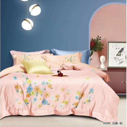 91家纺网 家纺一手货源 找家纺 （总）名佰蕙 2022直播爆款加厚全棉斜纹四件套