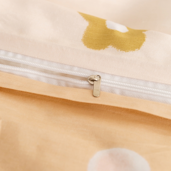 91家纺网 家纺一手货源 找家纺 简宜 2022新款40支纯棉13070斜纹四件套 幸运小花