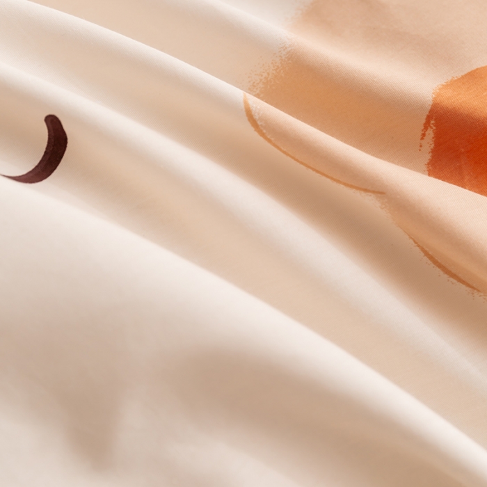 91家纺网 家纺一手货源 找家纺 简宜 2022新款40支纯棉13070斜纹四件套 幸运小花