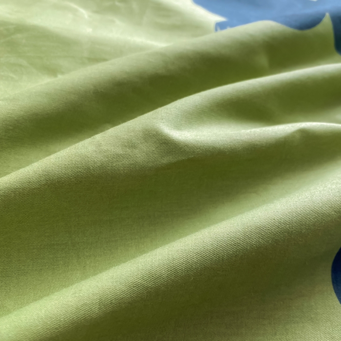 91家纺网 家纺一手货源 找家纺 简宜家居 2022新款简约纯棉四件套 绿怡（花边）