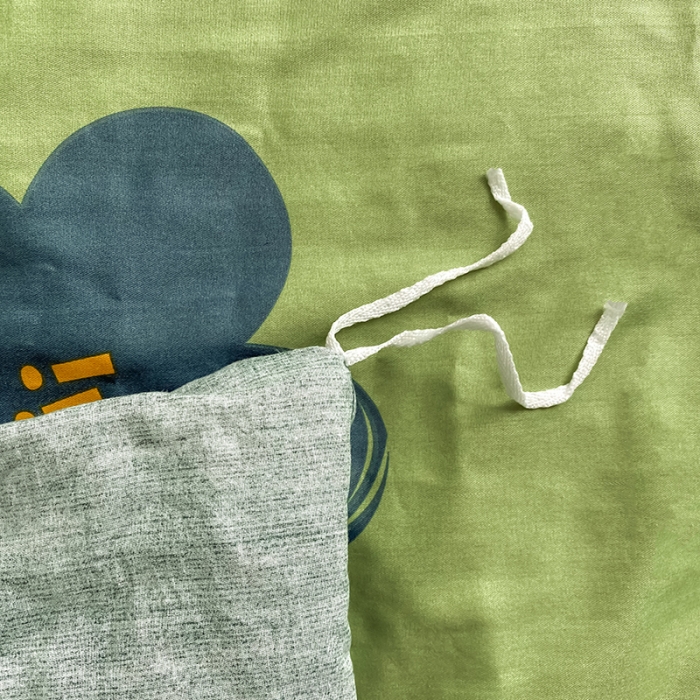 91家纺网 家纺一手货源 找家纺 简宜家居 2022新款简约纯棉四件套 绿怡（花边）