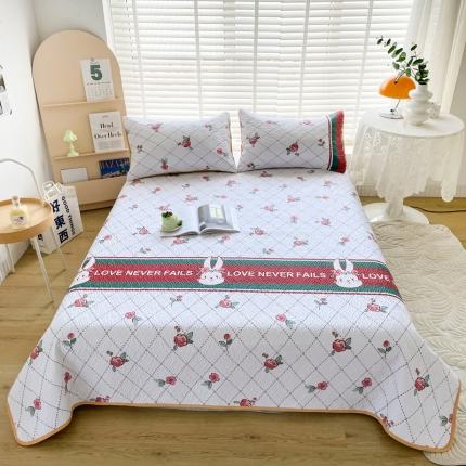 91家纺网 家纺一手货源 找家纺 （总）仟网汇 2023新款全棉13070床盖单件三件套