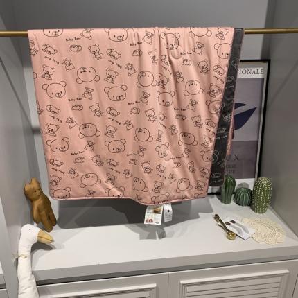 汇庭 2020新款儿童大豆夏被 趴趴熊