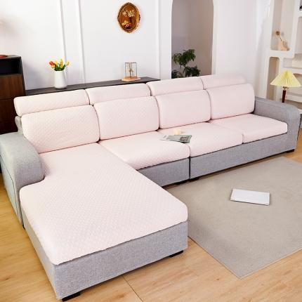 逐日沙发套 2023新款3D按摩豆豆款沙发坐垫套-凉格 凉格-淡粉