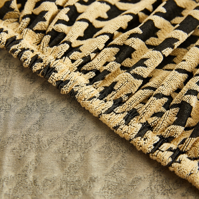 91家纺网 家纺一手货源 找家纺 （总）逐日沙发套 2023新款提花千鸟格不防水沙发笠