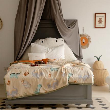 91家纺网 家纺一手货源 找家纺 （总）汇庭 2022新款60sA类长绒棉大豆夏被