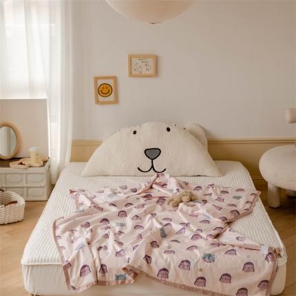 91家纺网 家纺一手货源 找家纺 （总）汇庭 2022新款60sA类长绒棉大豆夏被