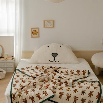 91家纺网 家纺一手货源 找家纺 （总）汇庭 2022新款60sA类长绒棉大豆夏被