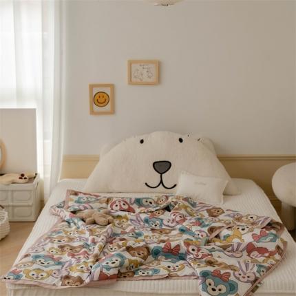 91家纺网 家纺一手货源 找家纺 （总）汇庭 2022新款60sA类长绒棉大豆夏被