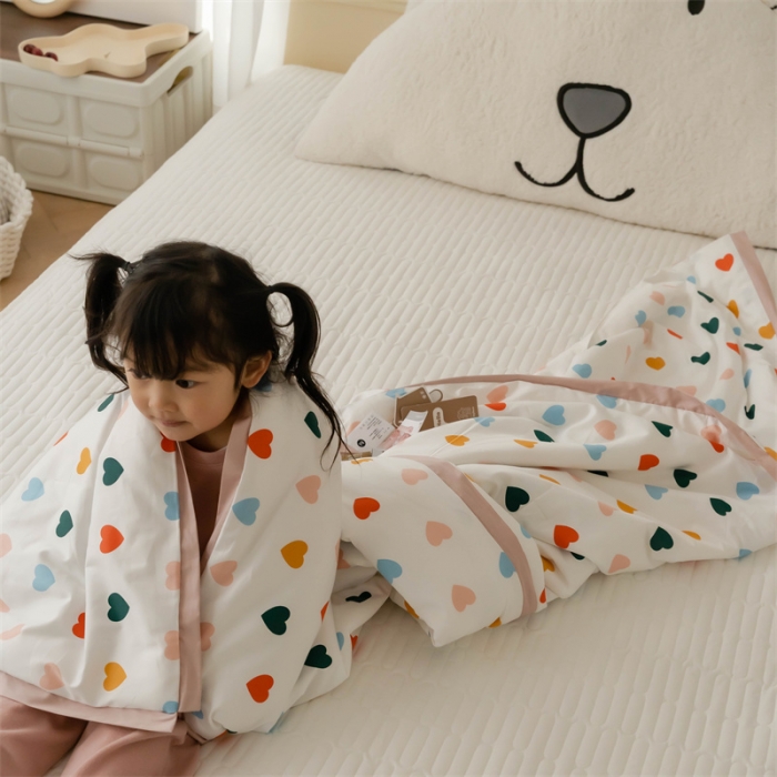 91家纺网 家纺一手货源 找家纺 （总）汇庭 2022新款60sA类长绒棉大豆夏被