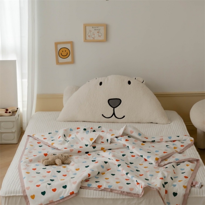 91家纺网 家纺一手货源 找家纺 （总）汇庭 2022新款60sA类长绒棉大豆夏被