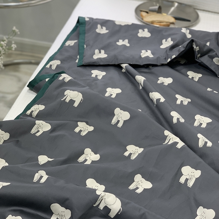 91家纺网 家纺一手货源 找家纺 （总）汇庭 2021新款60sA类长绒棉大豆抗菌棉夏被