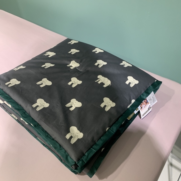 91家纺网 家纺一手货源 找家纺 （总）汇庭 2021新款60sA类长绒棉大豆抗菌棉夏被