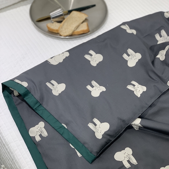 91家纺网 家纺一手货源 找家纺 （总）汇庭 2021新款60sA类长绒棉大豆抗菌棉夏被