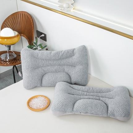 新款透气PE软管枕头可水洗tpe枕芯可调节高度多分区保健枕软管枕