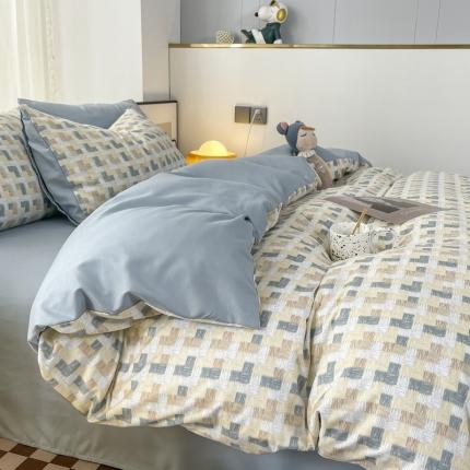 91家纺网 家纺一手货源 找家纺 （总）维娜斯家纺 2022新款洛卡棉四件套