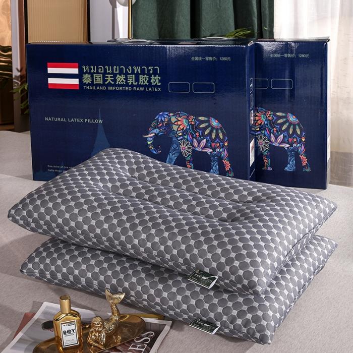 91家纺网 家纺一手货源 找家纺 2025新款水立方碎乳胶颗粒枕头成人儿童家用学生宿舍直播爆款枕