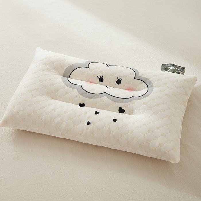 91家纺网 家纺一手货源 找家纺 2025卡通乳胶枕芯儿童成人碎乳胶颗粒枕头礼品会销直播爆款源头厂家