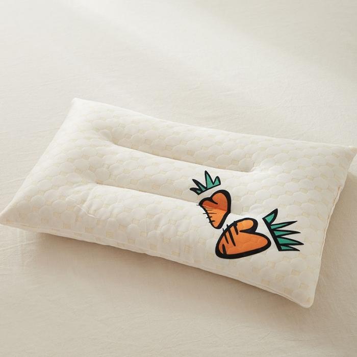 91家纺网 家纺一手货源 找家纺 2025卡通乳胶枕芯儿童成人碎乳胶颗粒枕头礼品会销直播爆款源头厂家