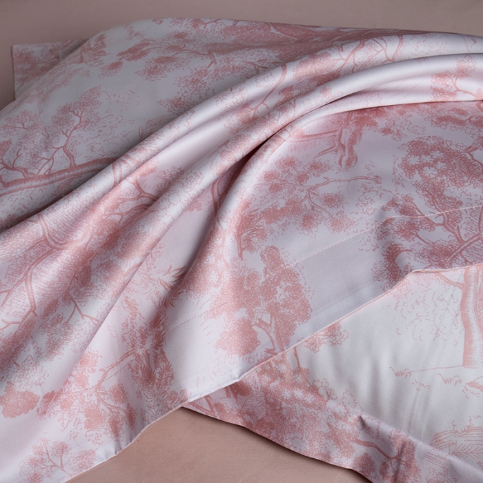 91家纺网 家纺一手货源 找家纺 （总）缔缦 2022新款高端100s长绒棉数码印花系列四件套