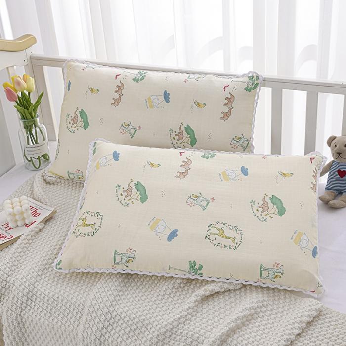 91家纺网 家纺一手货源 找家纺 儿童枕头3岁以上四季通用宝宝荞麦小孩吸汗枕幼儿园专用